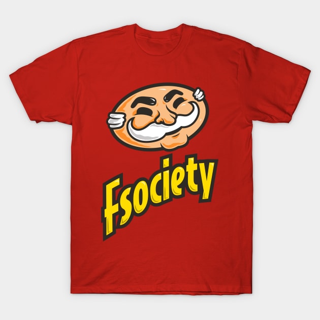 Fsociety Chips T-Shirt by krisren28